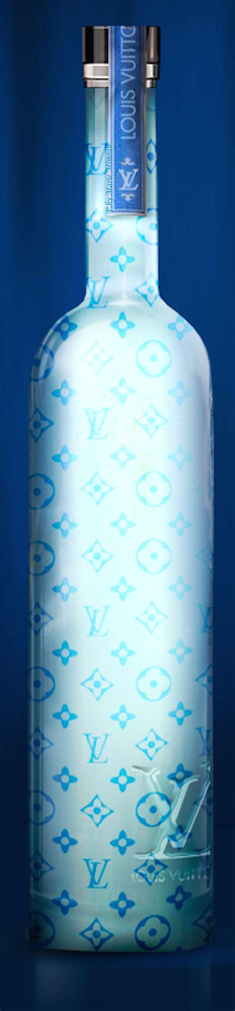 louis vuitton light blue bottle.